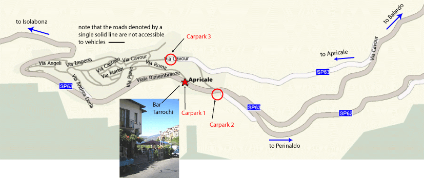 apricale car parks